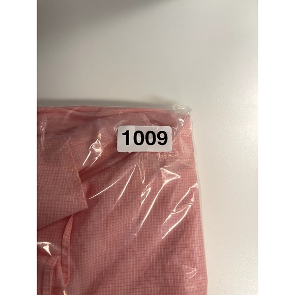 Calvin Klein Shirt Mens 17 34/35 Pink Mini Check Regular Fit Mens Large - Picture 13 of 13